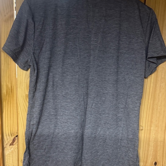 Charcoal Gray Crew Neck Tee - Picture 4 of 4
